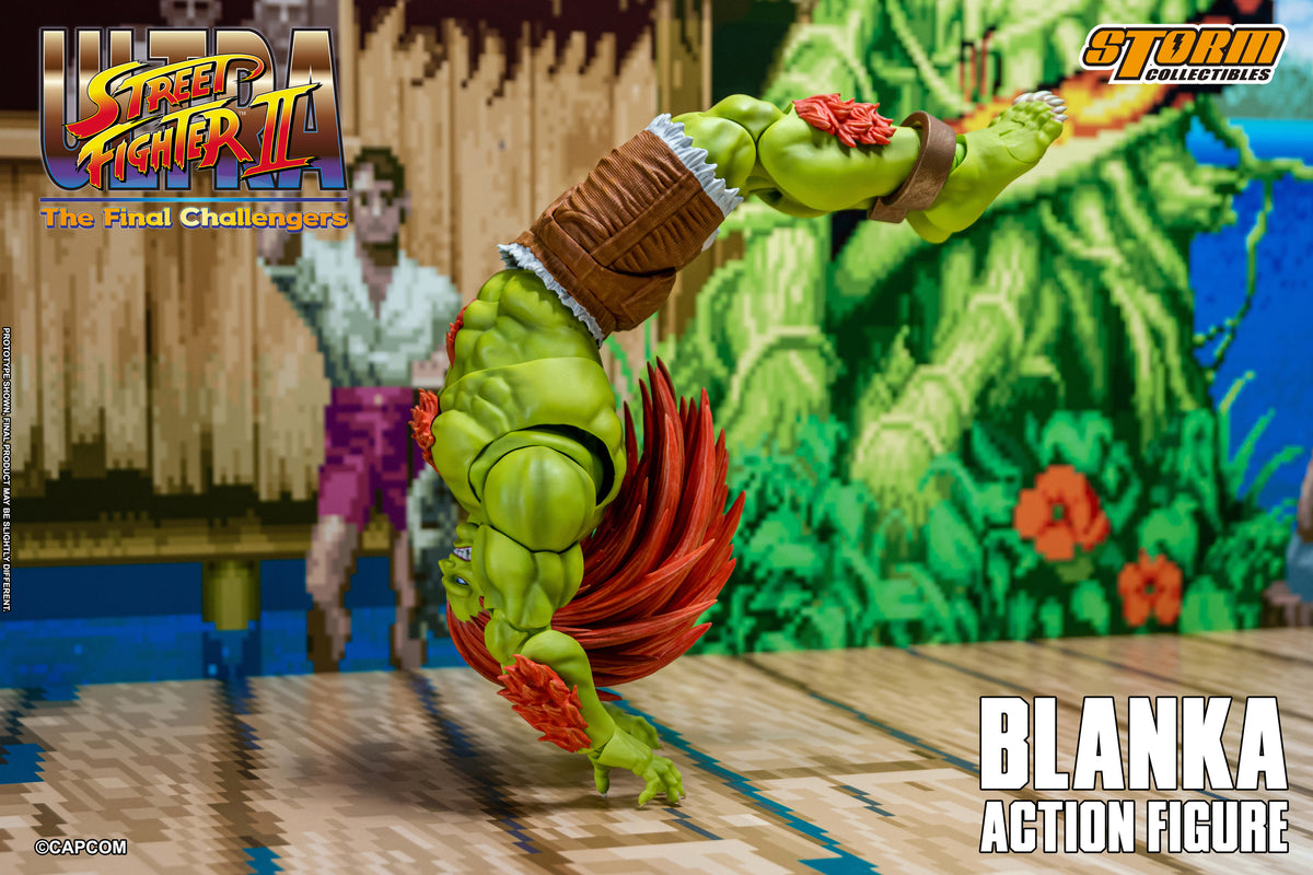 In Stock: BLANKA - Ultra Street Fighter II The Final Challengers Action Figure