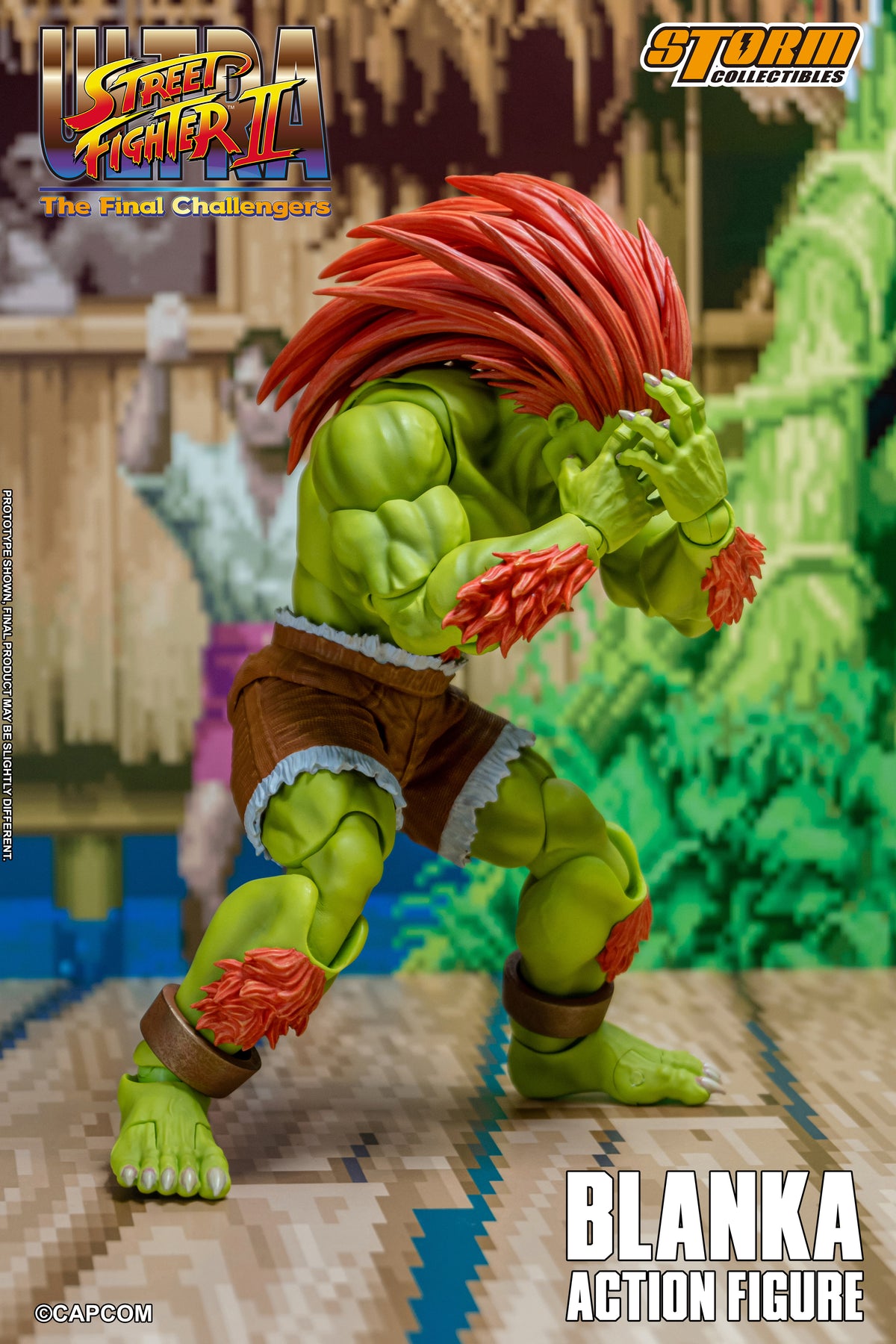 In Stock: BLANKA - Ultra Street Fighter II The Final Challengers Action Figure