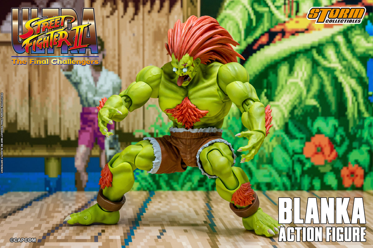 In Stock: BLANKA - Ultra Street Fighter II The Final Challengers Action Figure