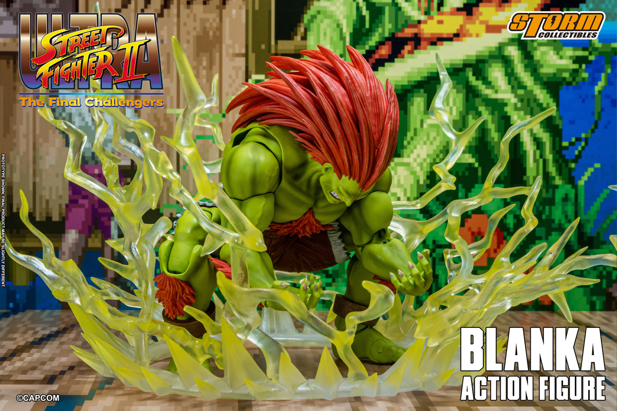 In Stock: BLANKA - Ultra Street Fighter II The Final Challengers Action Figure