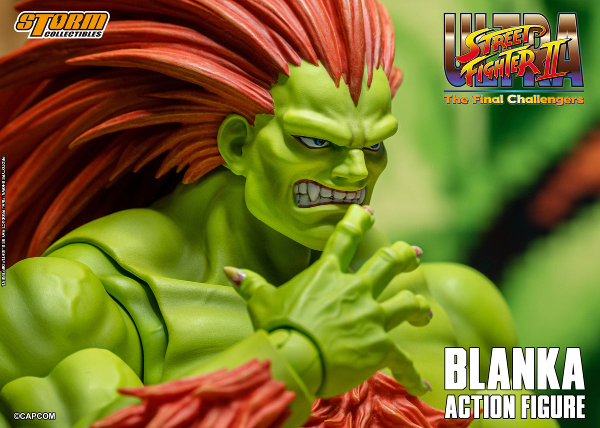 In Stock: BLANKA - Ultra Street Fighter II The Final Challengers Action Figure