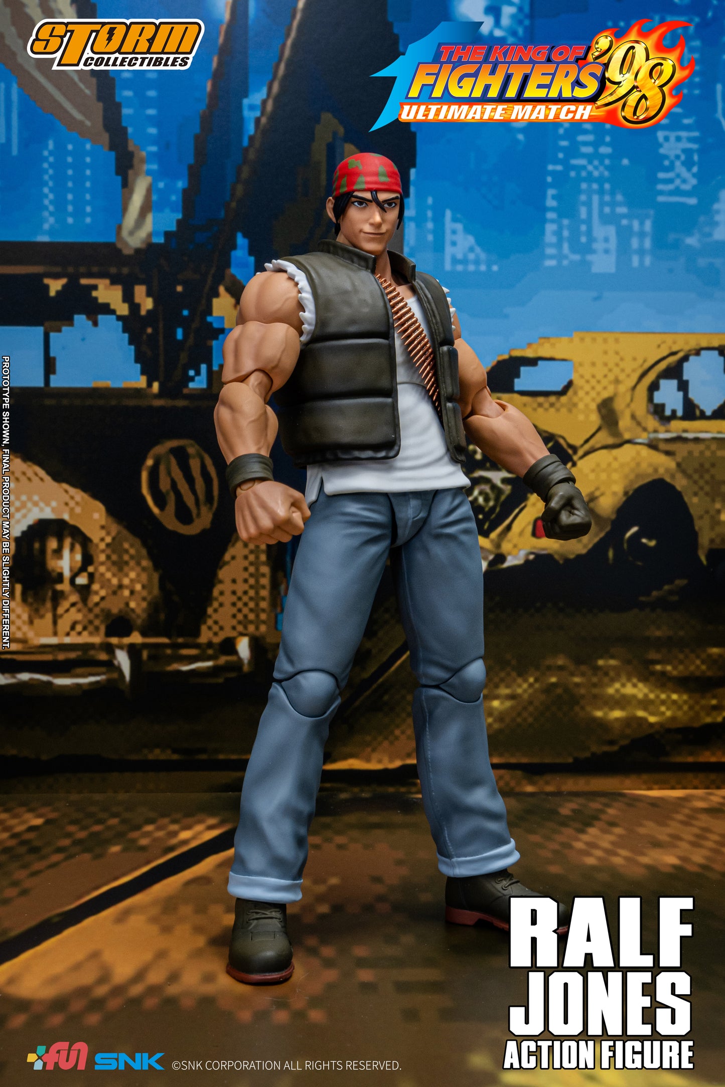 In-Stock: RALF JONES The King of Fighter ‘98 UM Action Figure