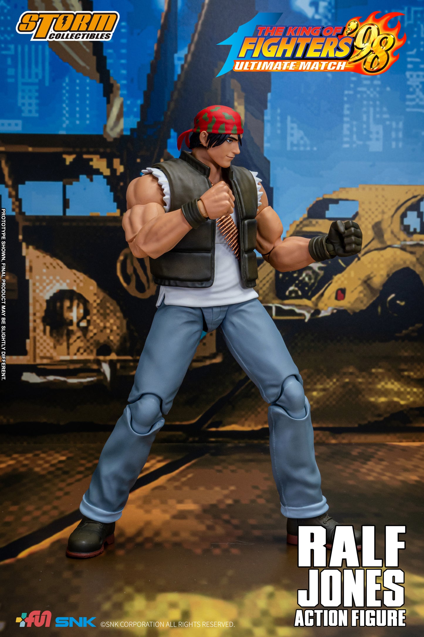 In-Stock: RALF JONES The King of Fighter ‘98 UM Action Figure