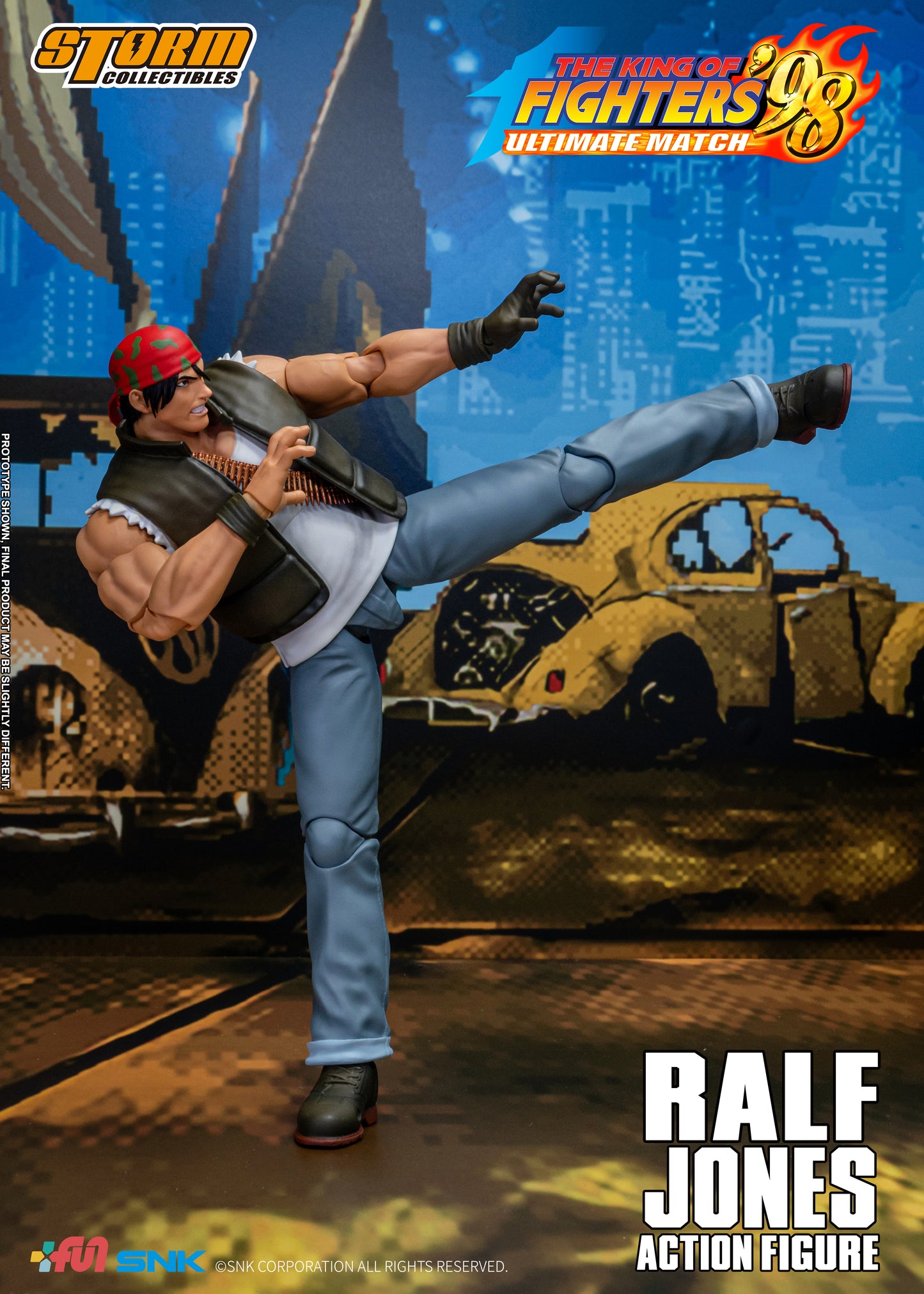 In-Stock: RALF JONES The King of Fighter ‘98 UM Action Figure