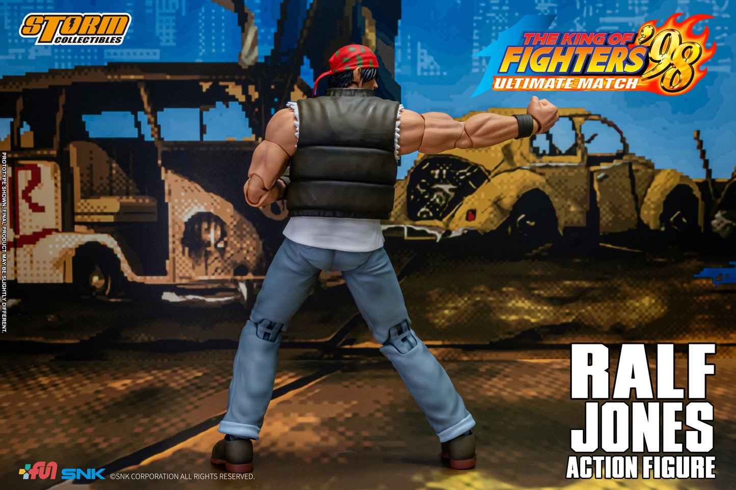 In-Stock: RALF JONES The King of Fighter ‘98 UM Action Figure