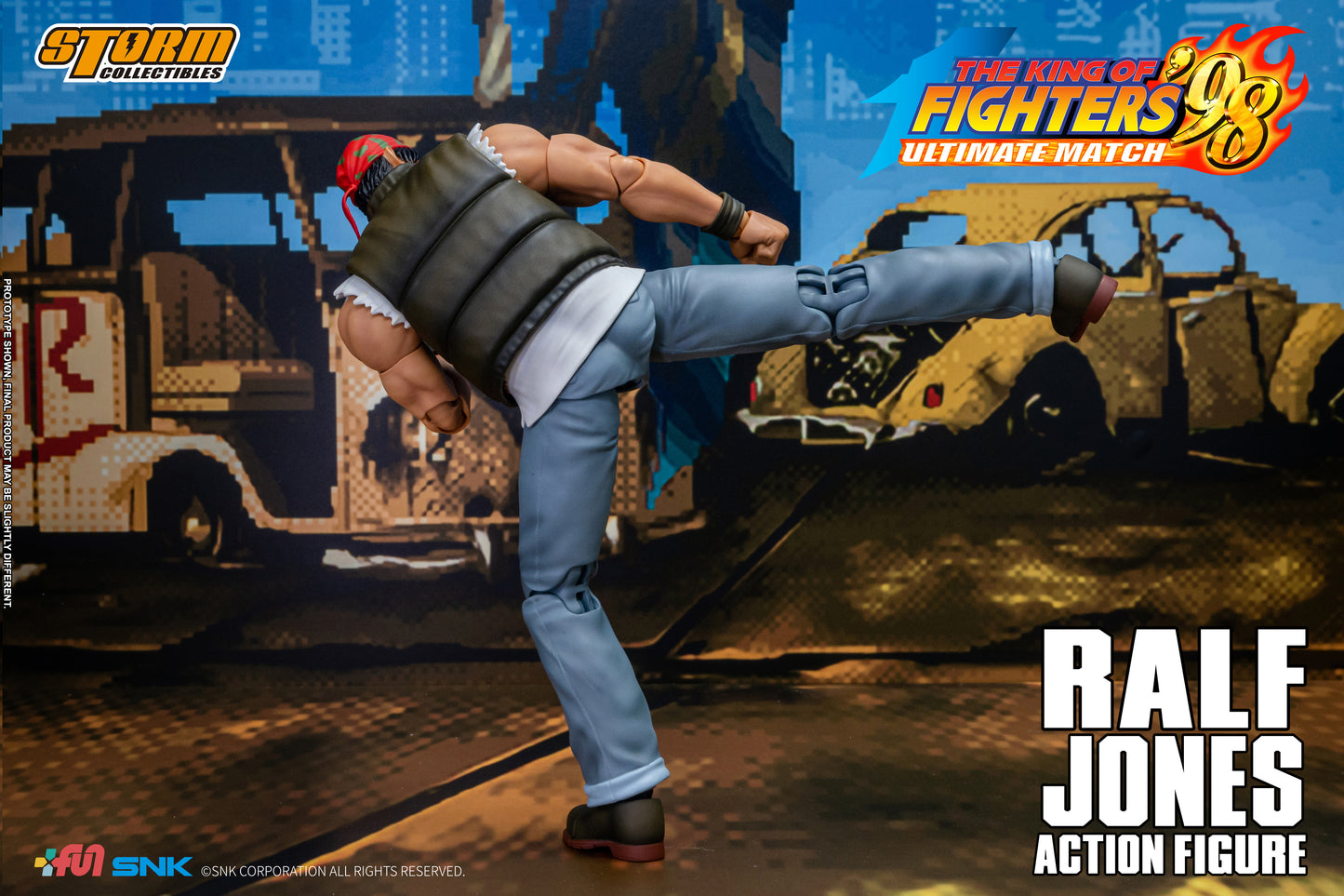 In-Stock: RALF JONES The King of Fighter ‘98 UM Action Figure