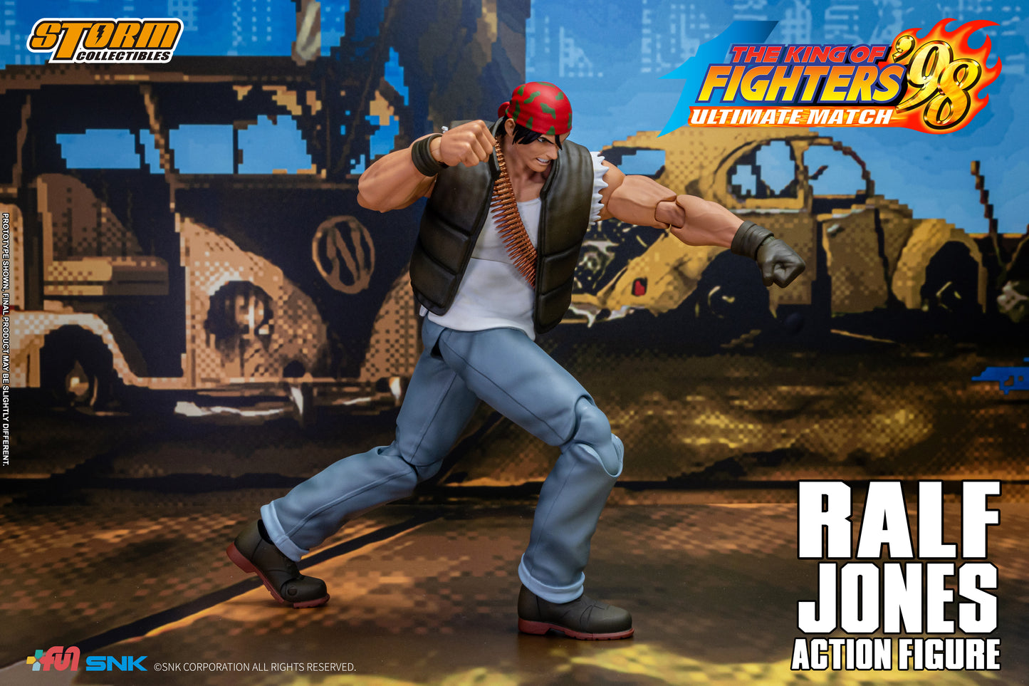 In-Stock: RALF JONES The King of Fighter ‘98 UM Action Figure