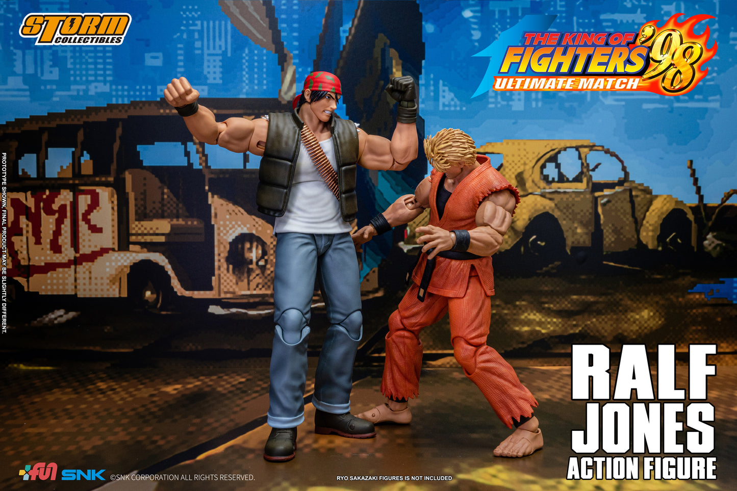 In-Stock: RALF JONES The King of Fighter ‘98 UM Action Figure