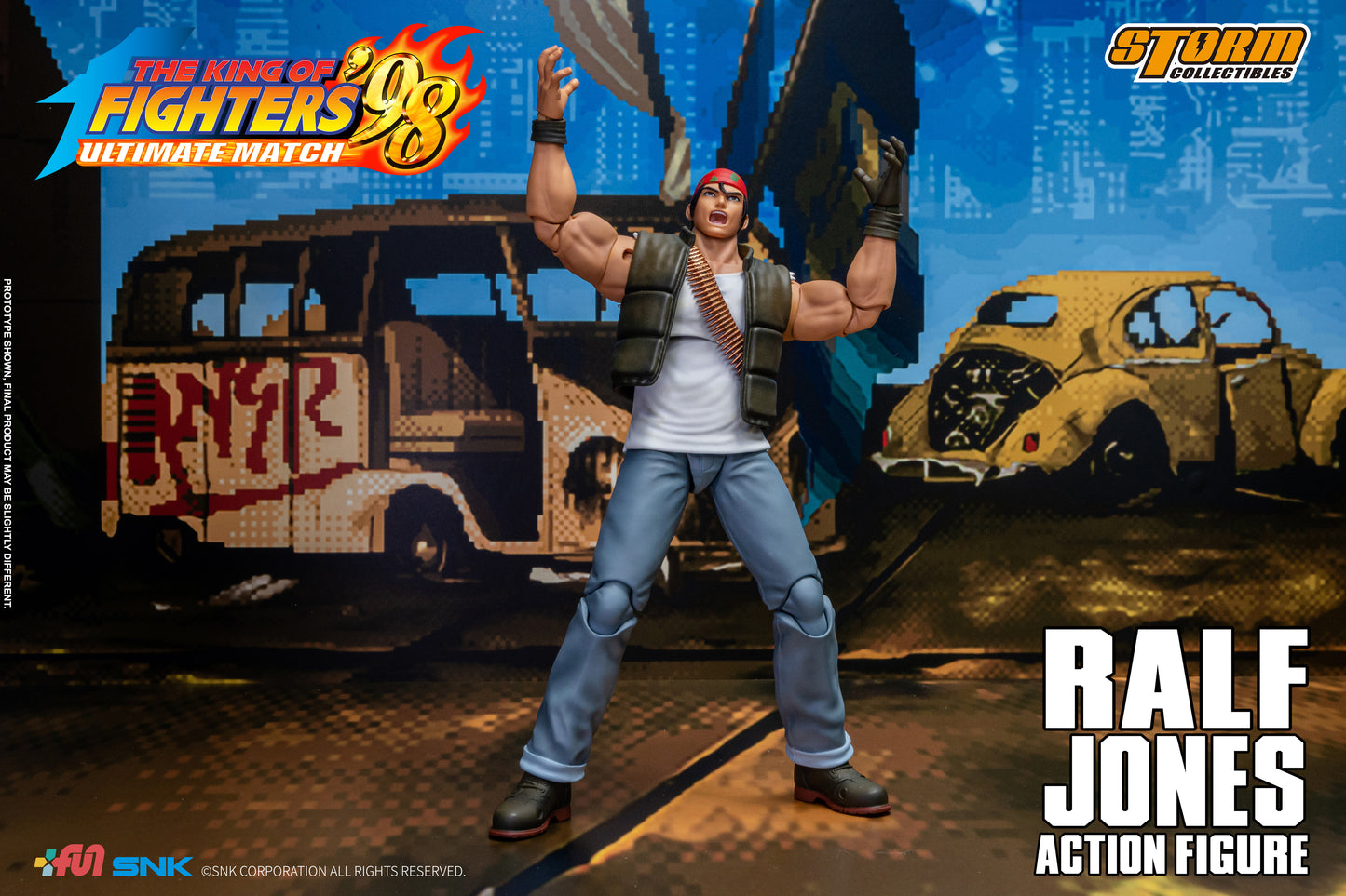 In-Stock: RALF JONES The King of Fighter ‘98 UM Action Figure