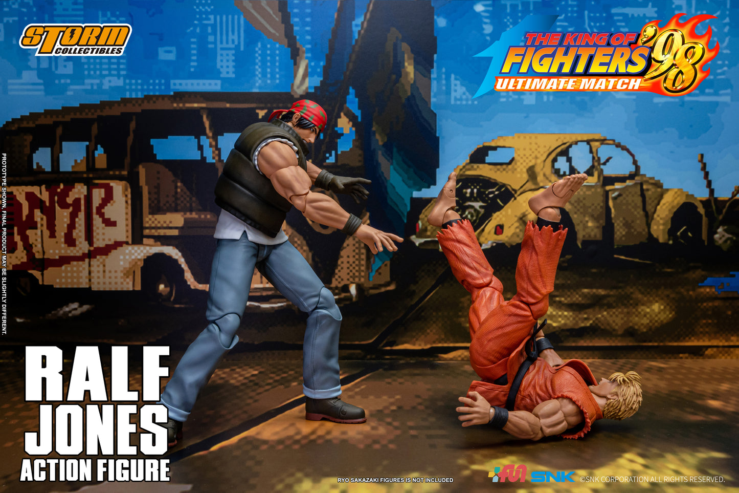 In-Stock: RALF JONES The King of Fighter ‘98 UM Action Figure