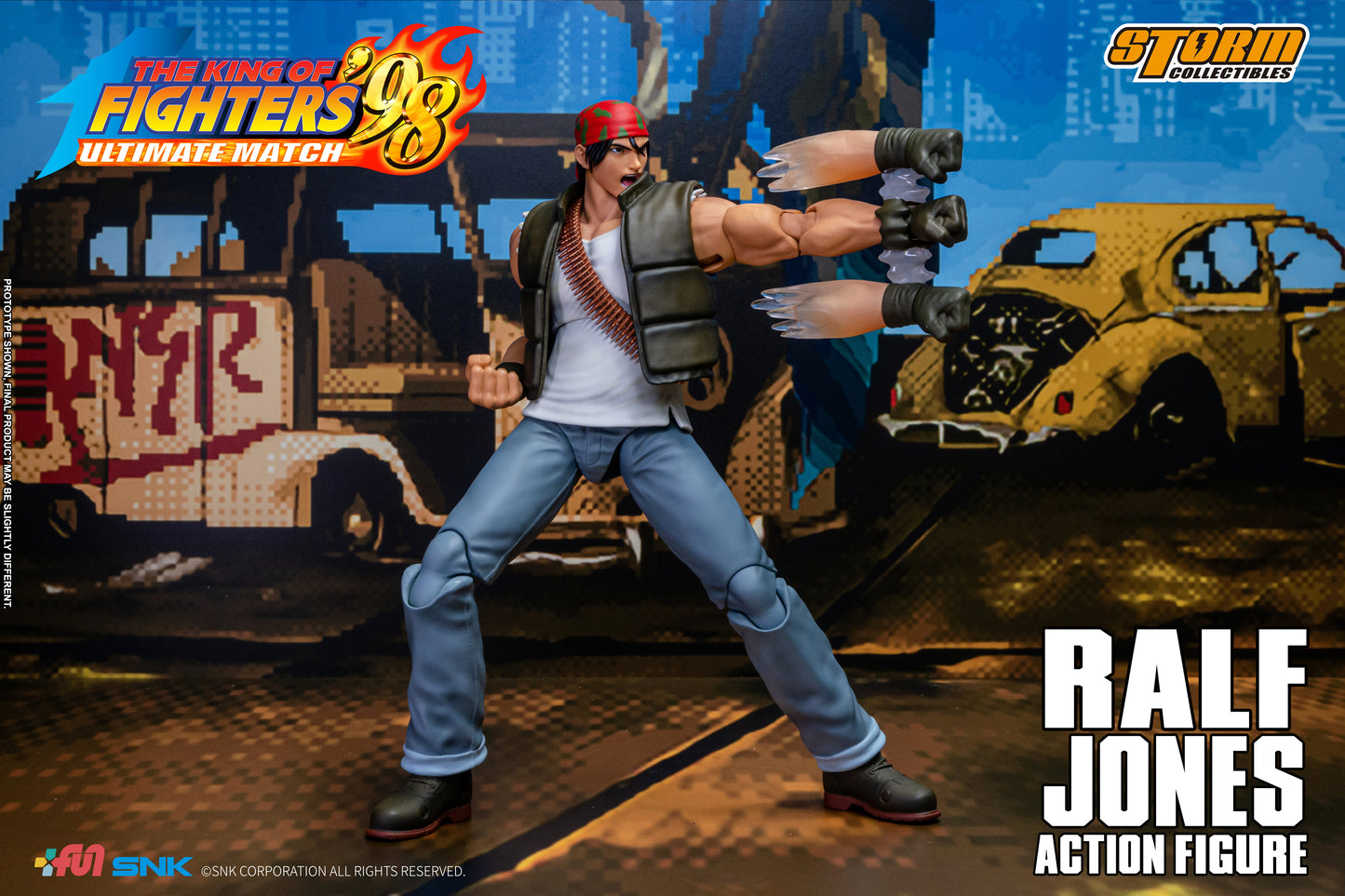 In-Stock: RALF JONES The King of Fighter ‘98 UM Action Figure