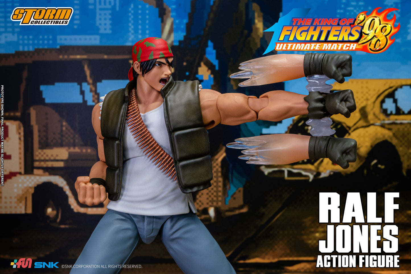 In-Stock: RALF JONES The King of Fighter ‘98 UM Action Figure
