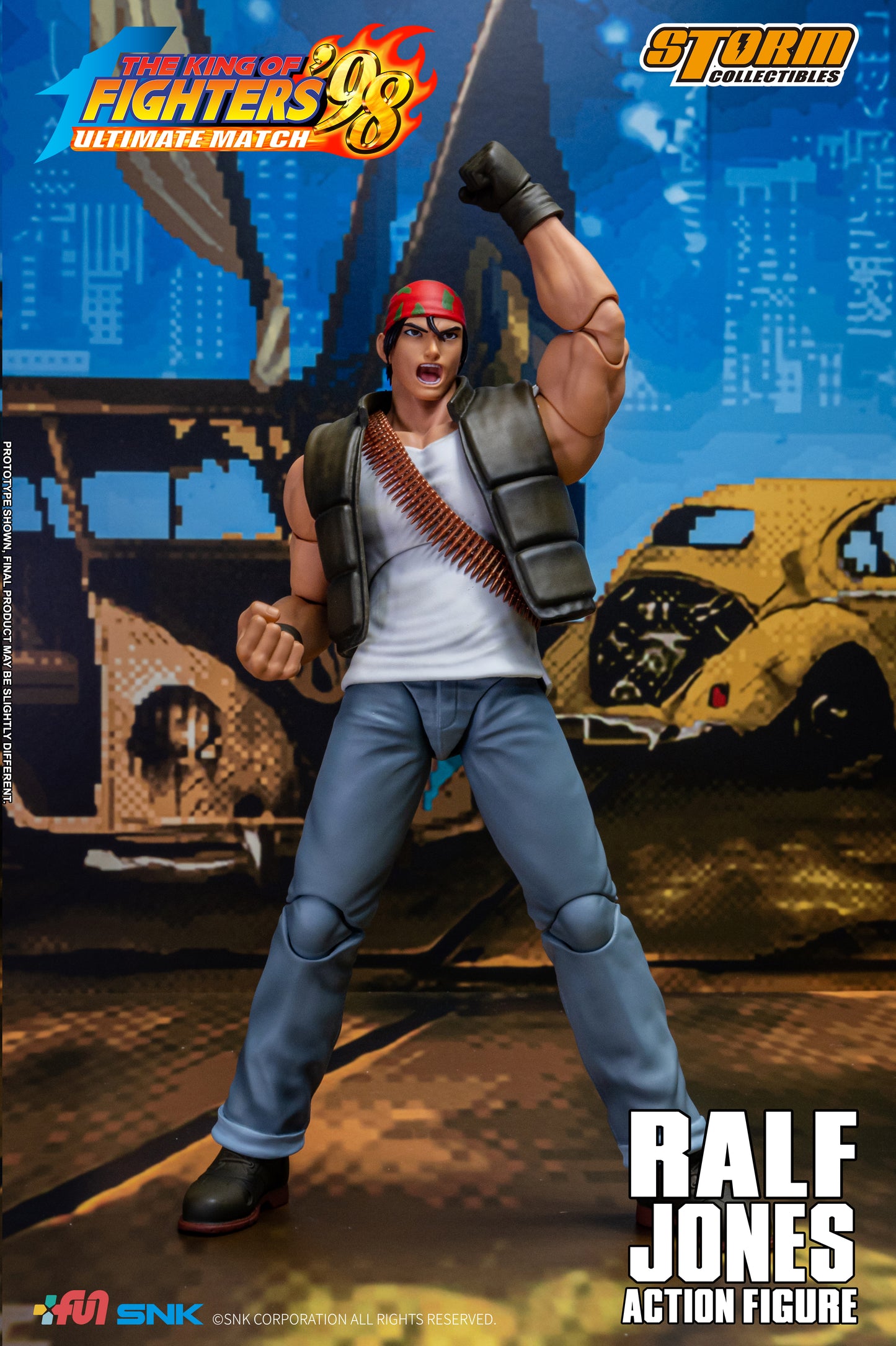 In-Stock: RALF JONES The King of Fighter ‘98 UM Action Figure