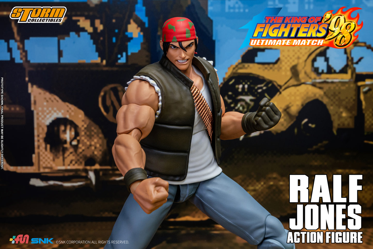 In-Stock: RALF JONES The King of Fighter ‘98 UM Action Figure
