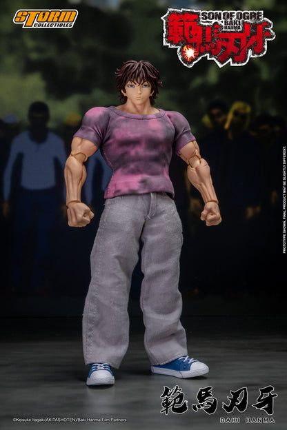 In Stock: BAKI HANMA "SON OF THE OGRE" Action Figure