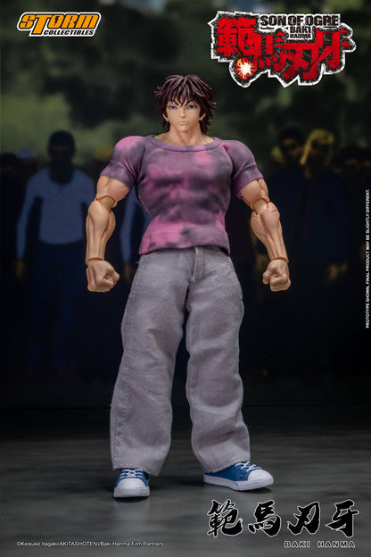 In Stock: BAKI HANMA "SON OF THE OGRE" Action Figure