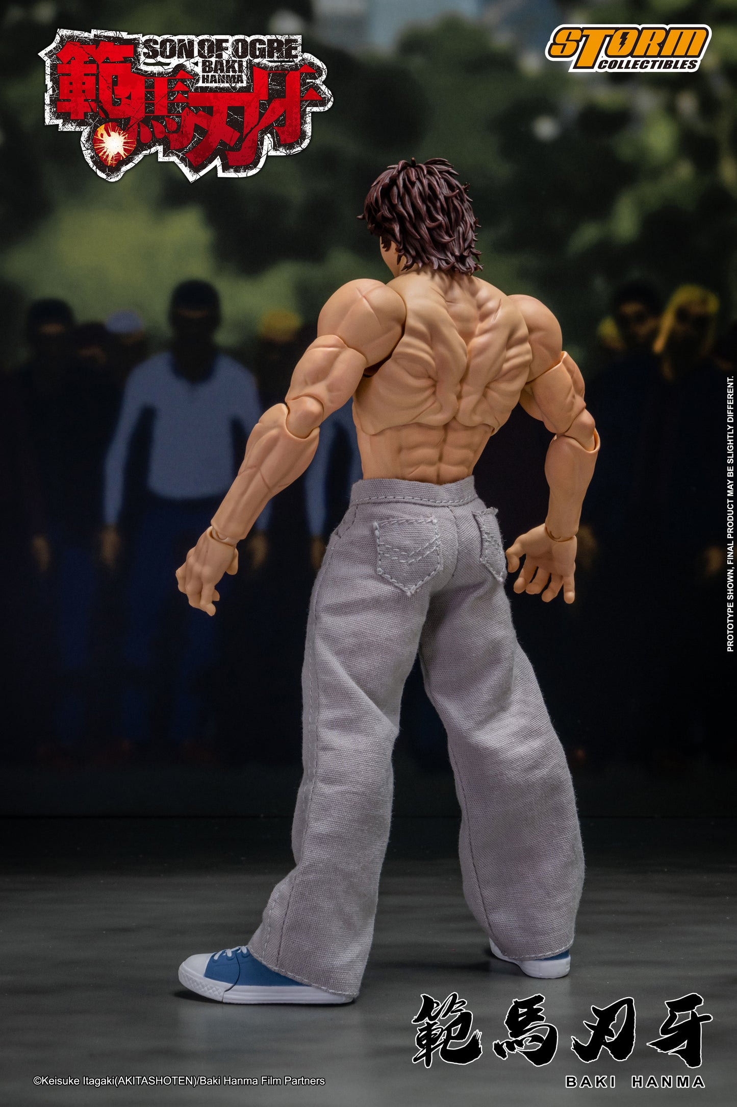 In Stock: BAKI HANMA "SON OF THE OGRE" Action Figure