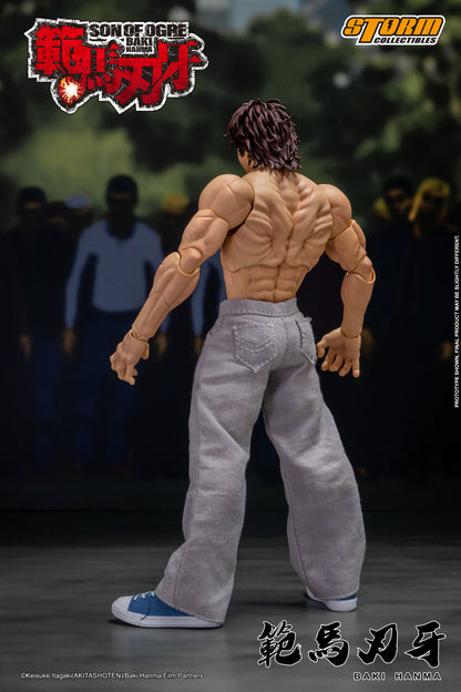 In Stock: BAKI HANMA "SON OF THE OGRE" Action Figure