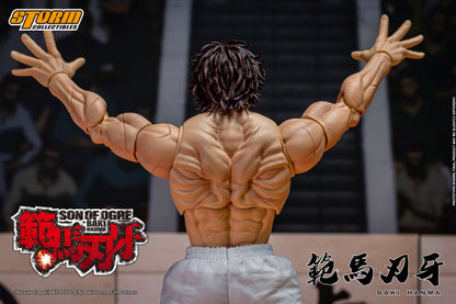 In Stock: BAKI HANMA "SON OF THE OGRE" Action Figure