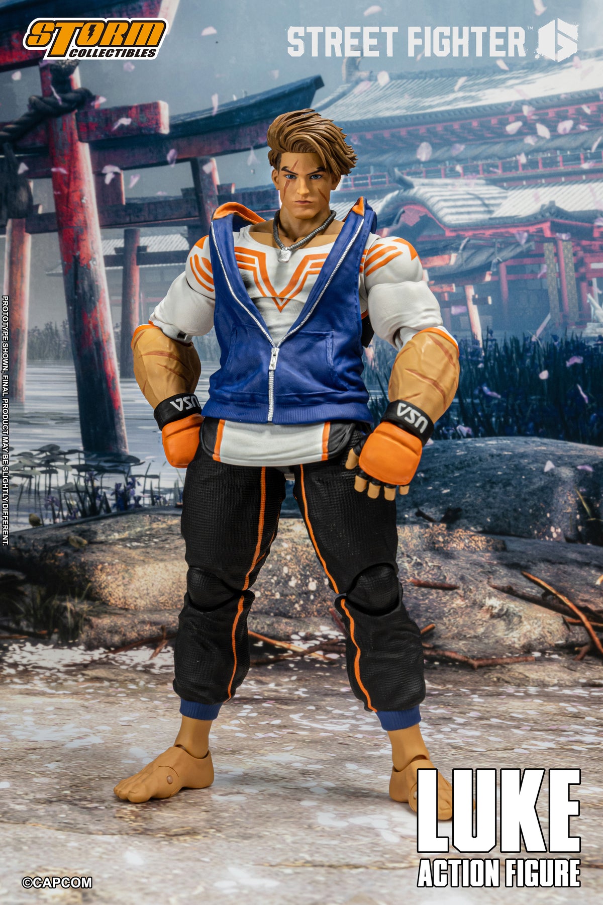 In Stock: LUKE - STREET FIGHTER 6 Action Figure