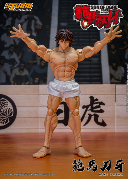 In Stock: BAKI HANMA "SON OF THE OGRE" Action Figure