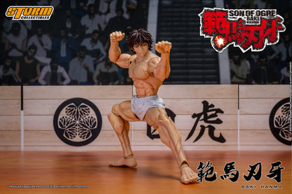 In Stock: BAKI HANMA "SON OF THE OGRE" Action Figure