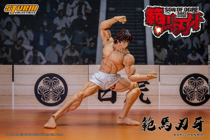 In Stock: BAKI HANMA "SON OF THE OGRE" Action Figure