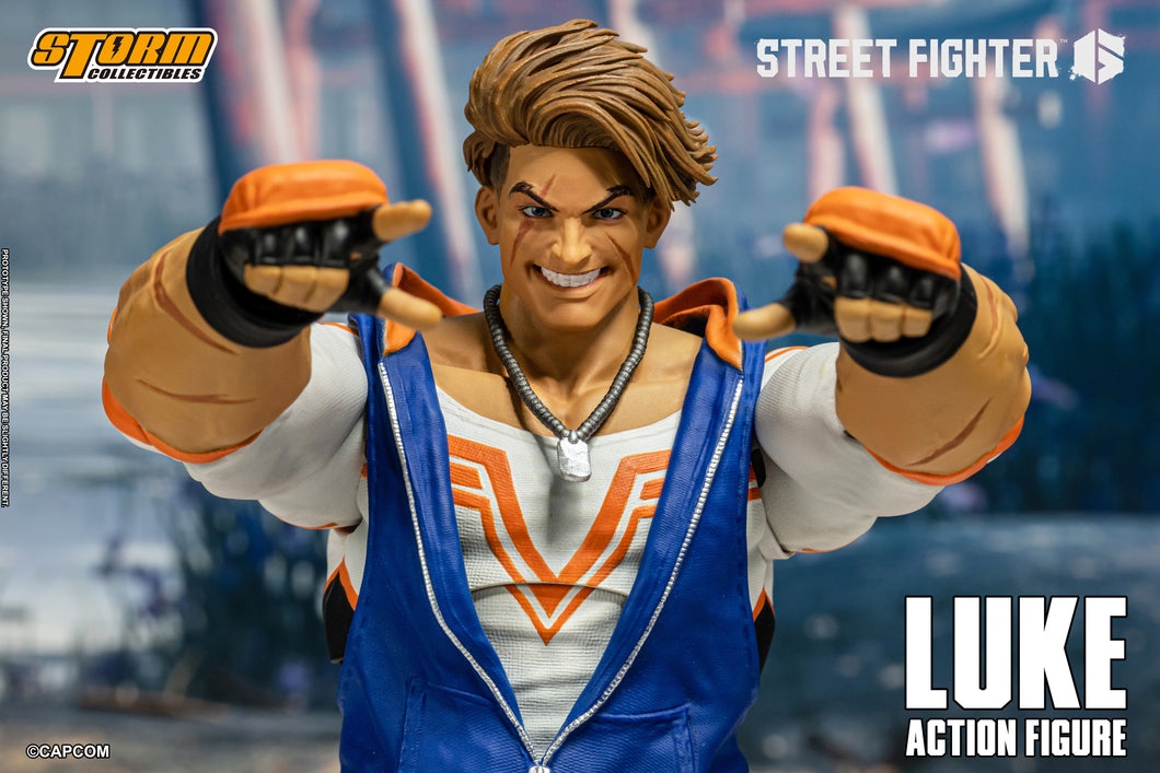 In Stock: LUKE - STREET FIGHTER 6 Action Figure
