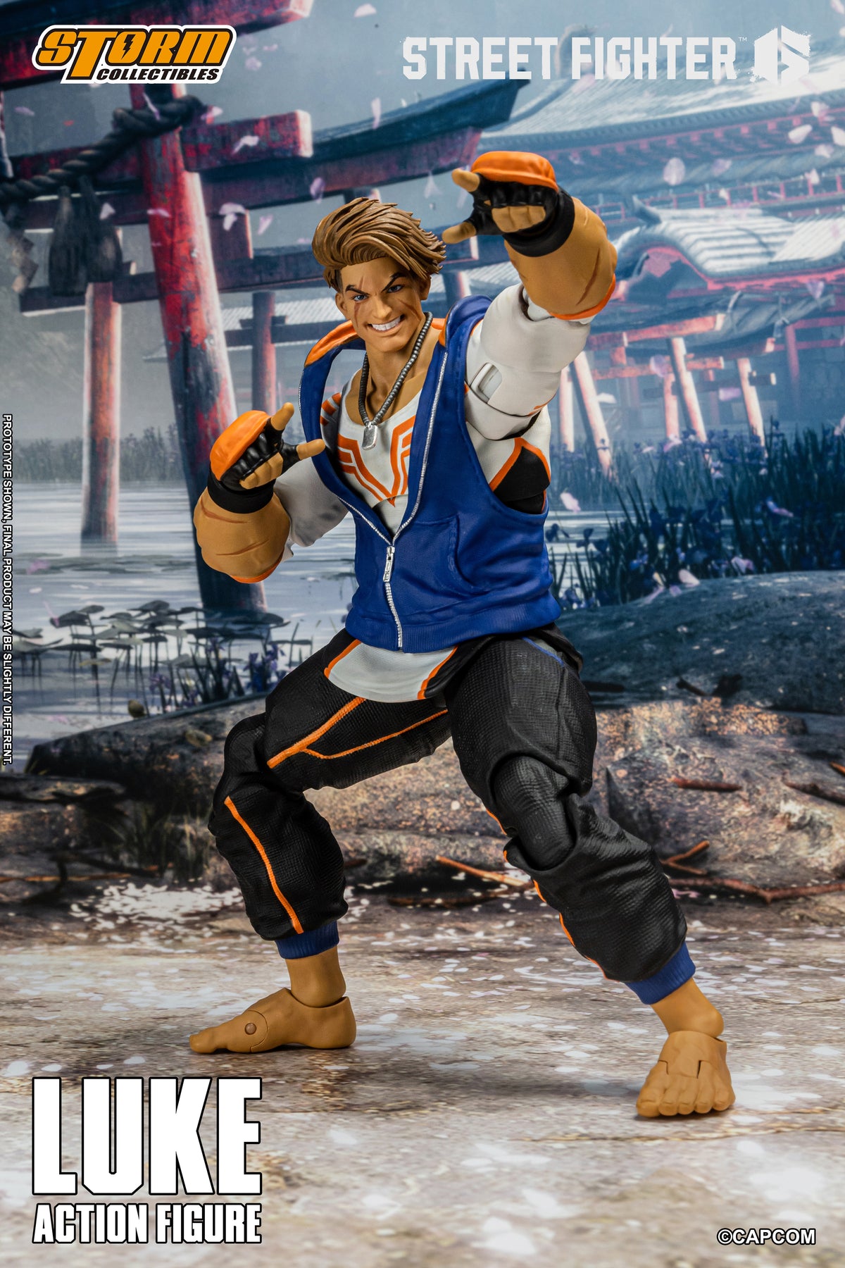 In Stock: LUKE - STREET FIGHTER 6 Action Figure