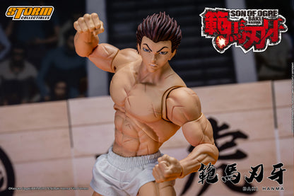 In Stock: BAKI HANMA "SON OF THE OGRE" Action Figure