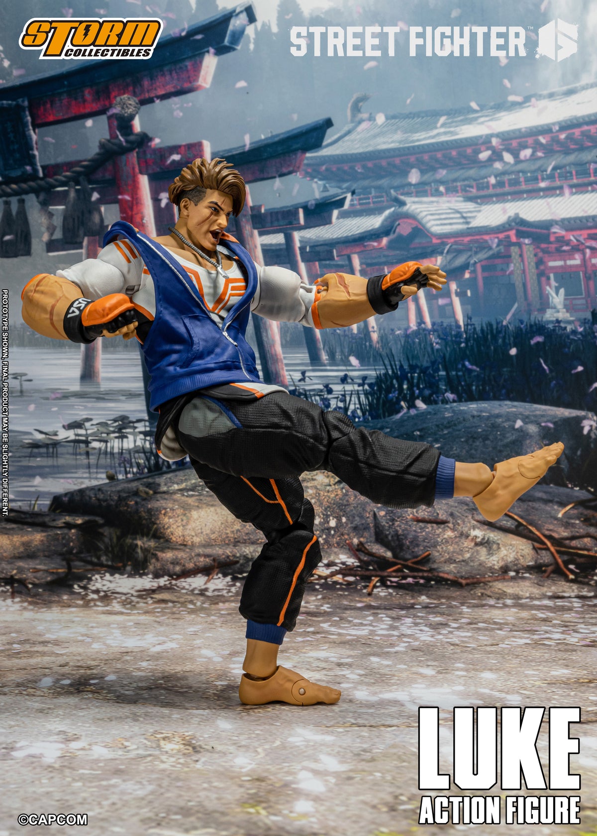 In Stock: LUKE - STREET FIGHTER 6 Action Figure