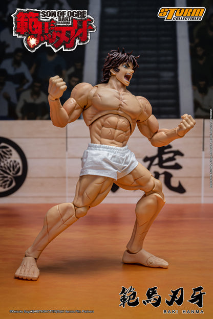 In Stock: BAKI HANMA "SON OF THE OGRE" Action Figure