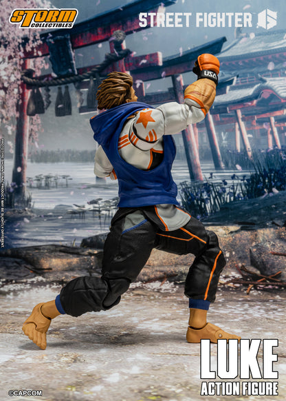 In Stock: LUKE - STREET FIGHTER 6 Action Figure