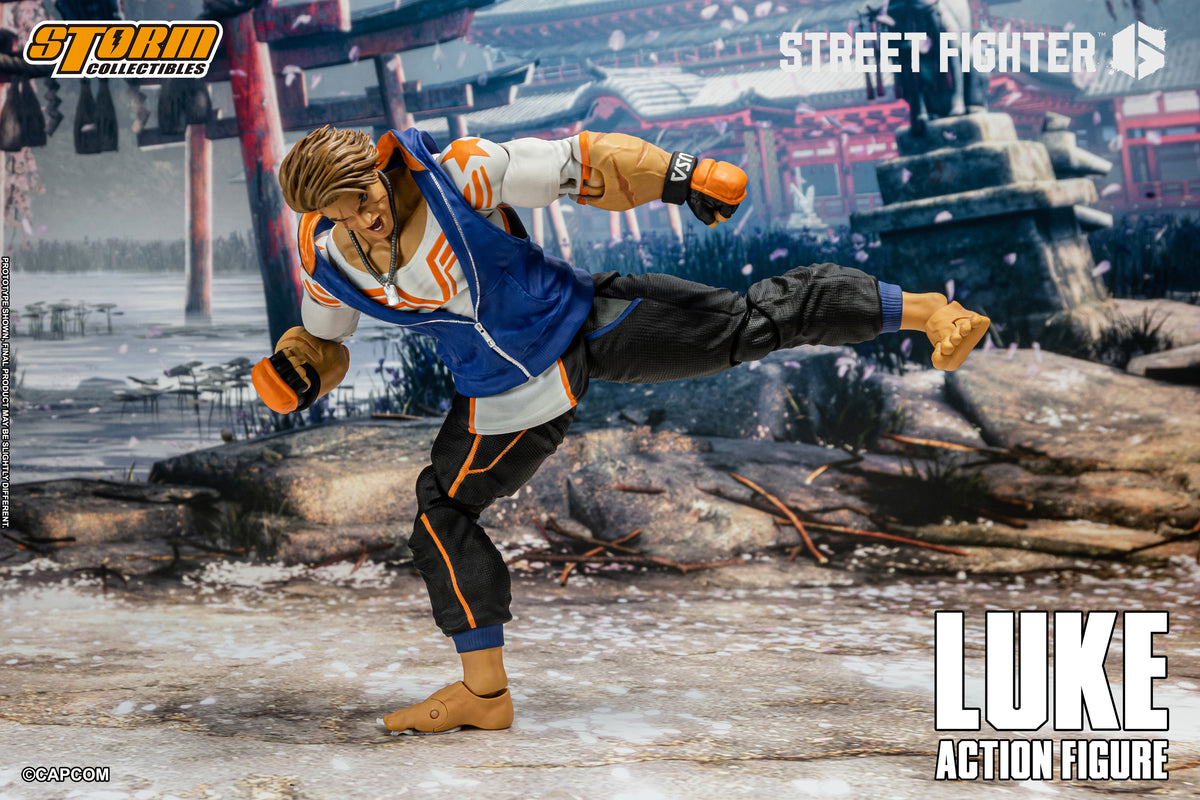 In Stock: LUKE - STREET FIGHTER 6 Action Figure