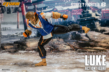 In Stock: LUKE - STREET FIGHTER 6 Action Figure
