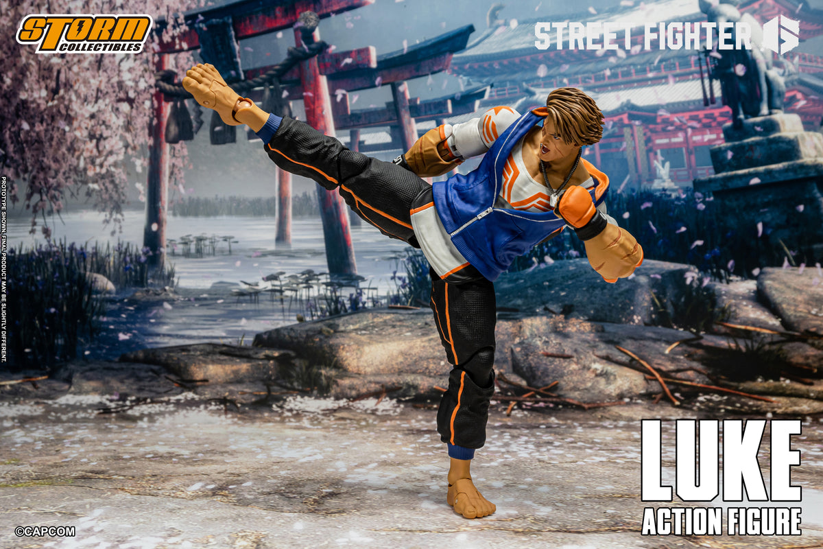In Stock: LUKE - STREET FIGHTER 6 Action Figure