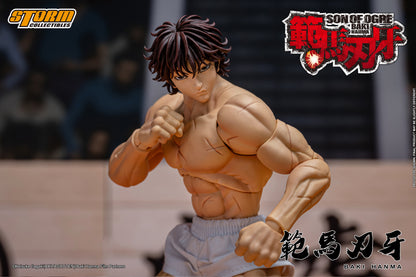 In Stock: BAKI HANMA "SON OF THE OGRE" Action Figure
