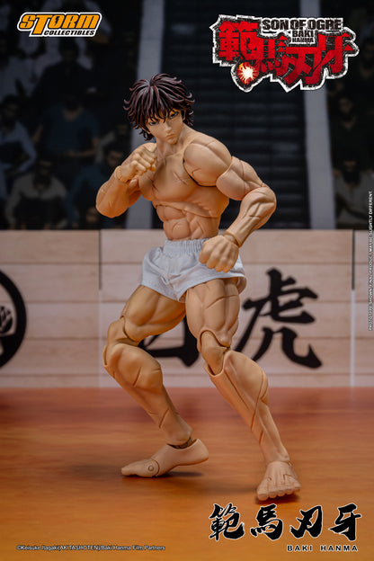 In Stock: BAKI HANMA "SON OF THE OGRE" Action Figure