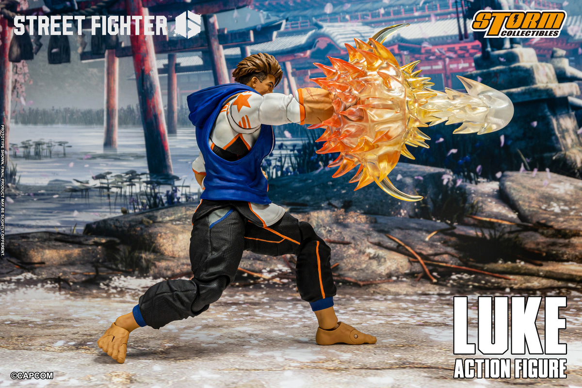 In Stock: LUKE - STREET FIGHTER 6 Action Figure