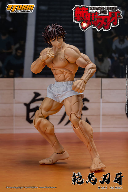 In Stock: BAKI HANMA "SON OF THE OGRE" Action Figure