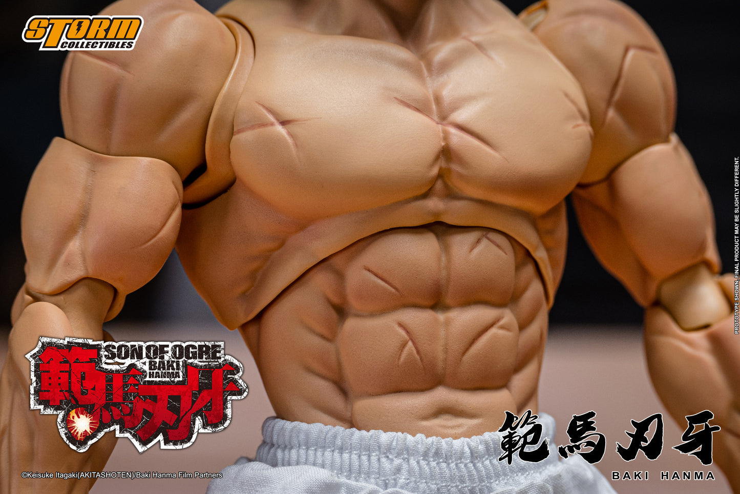 In Stock: BAKI HANMA "SON OF THE OGRE" Action Figure
