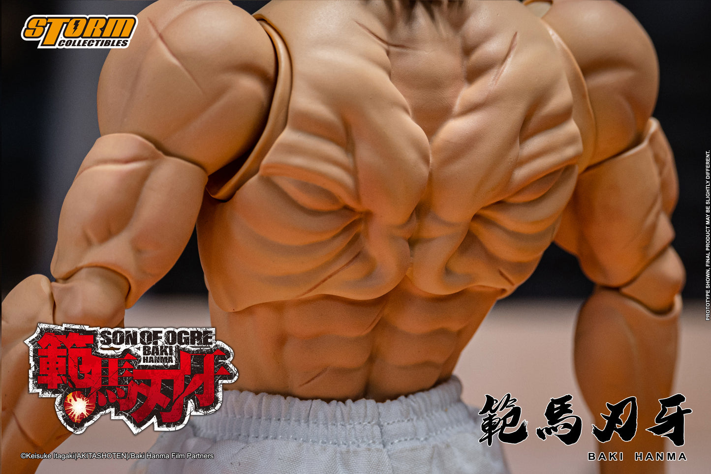 In Stock: BAKI HANMA "SON OF THE OGRE" Action Figure