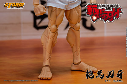In Stock: BAKI HANMA "SON OF THE OGRE" Action Figure