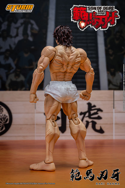 In Stock: BAKI HANMA "SON OF THE OGRE" Action Figure