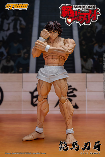 In Stock: BAKI HANMA "SON OF THE OGRE" Action Figure