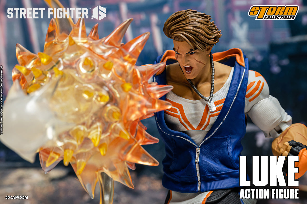 In Stock: LUKE - STREET FIGHTER 6 Action Figure