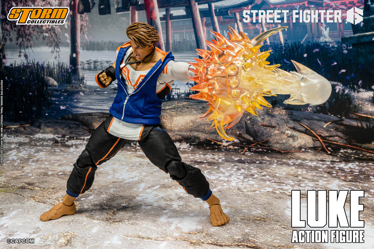 In Stock: LUKE - STREET FIGHTER 6 Action Figure