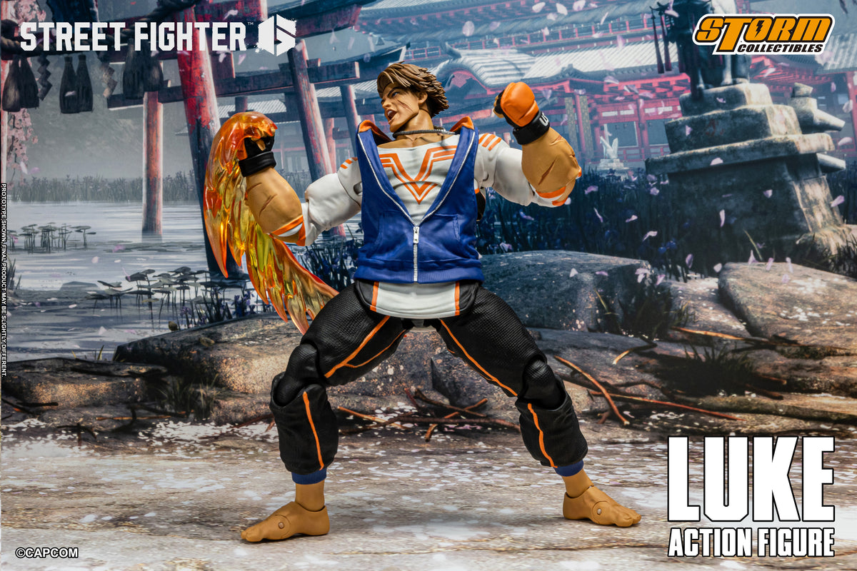 In Stock: LUKE - STREET FIGHTER 6 Action Figure