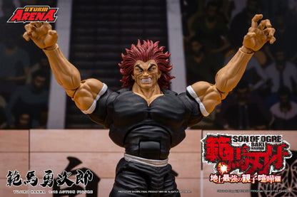 In Stock: YUJIRO HANMA -SON OF OGRE - "STORM ARENA" 1/12 Scale