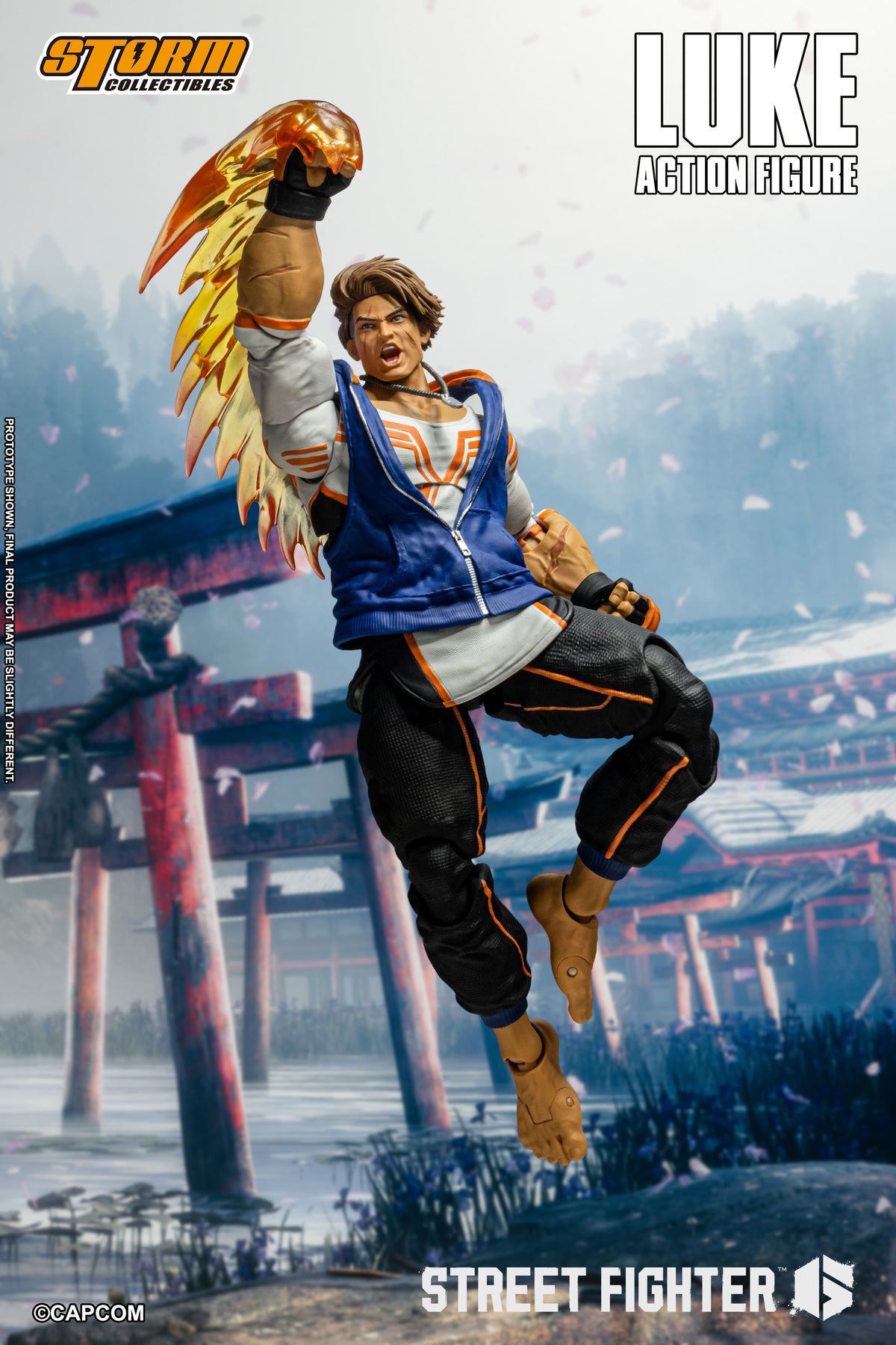 In Stock: LUKE - STREET FIGHTER 6 Action Figure